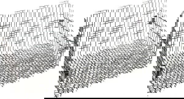 Wire Basket Wire Shelving: 800 lb Shelf Capacity, 0 Shelf