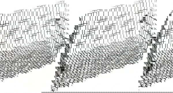 Wire Basket Wire Shelving: