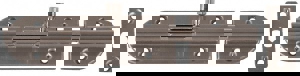 Slide Bolts; Bolt Type: Barrel Bolt ; Material: Stainless Steel ; Finish: Satin ; Bolt Diameter: 9 ; Overall Width: 1-5/16 ; Overall Height: 40.5