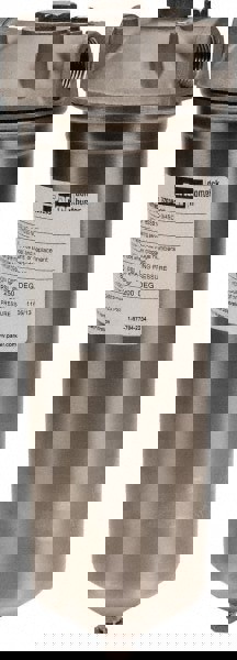 3/4 Inch Pipe, FNPT End Connections, 10 Inch Long Cartridge, 12-3/4 Inch Long, Cartridge Filter Housing with Pressure Relief