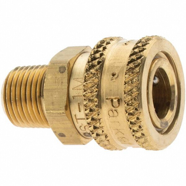 Hydraulic Hose Coupler: 2 mm, 1/8-27