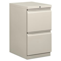 Vertical File Cabinet: 2 Drawers, Steel, Light Gray