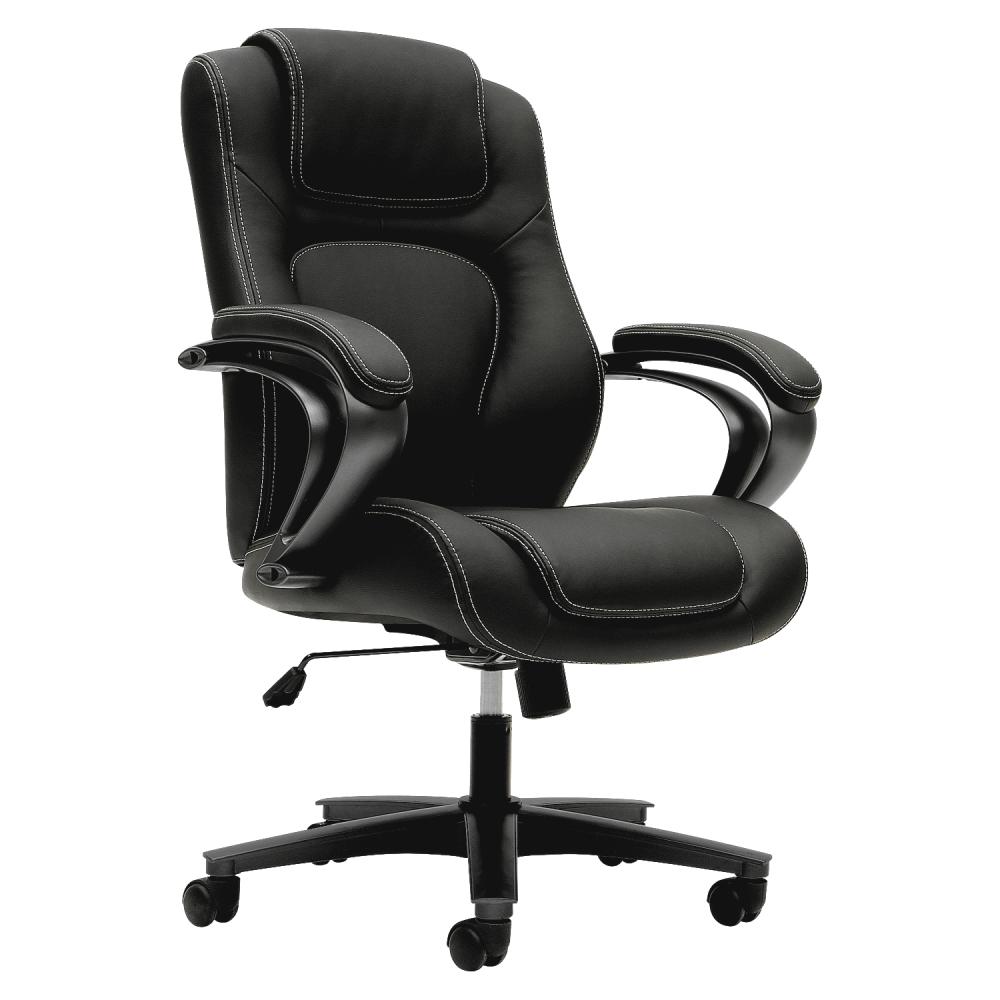 Task Chair: Vinyl, Black