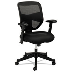 Task Chair: Padded Mesh, Black