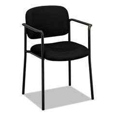 Fabric Black Stacking Chair