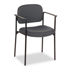 Fabric Charcoal Stacking Chair