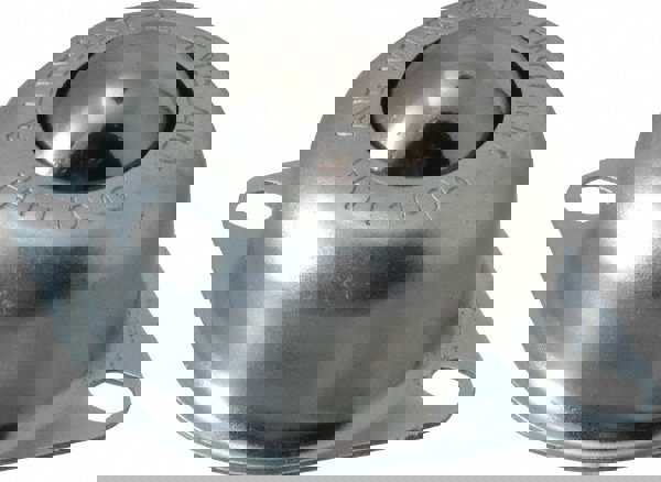 Ball Transfer: 25 mm Ball Dia, Carbon Steel, Oval Base