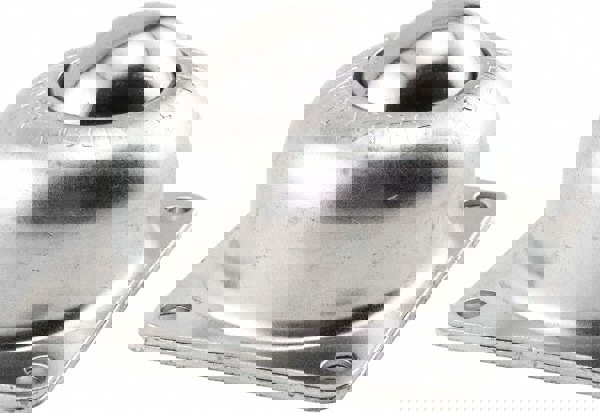 Ball Transfer: 38.1 mm Ball Dia, Carbon Steel, Square Base