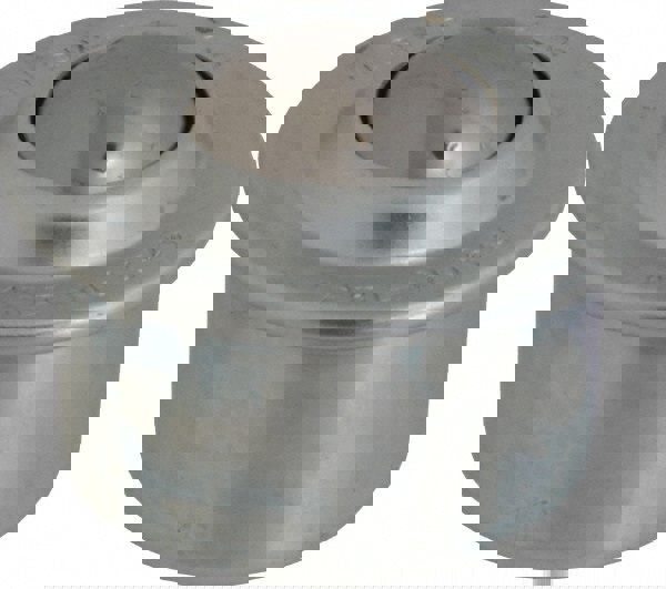 Ball Transfer: 45 mm Ball Dia, Carbon Steel, Round Base