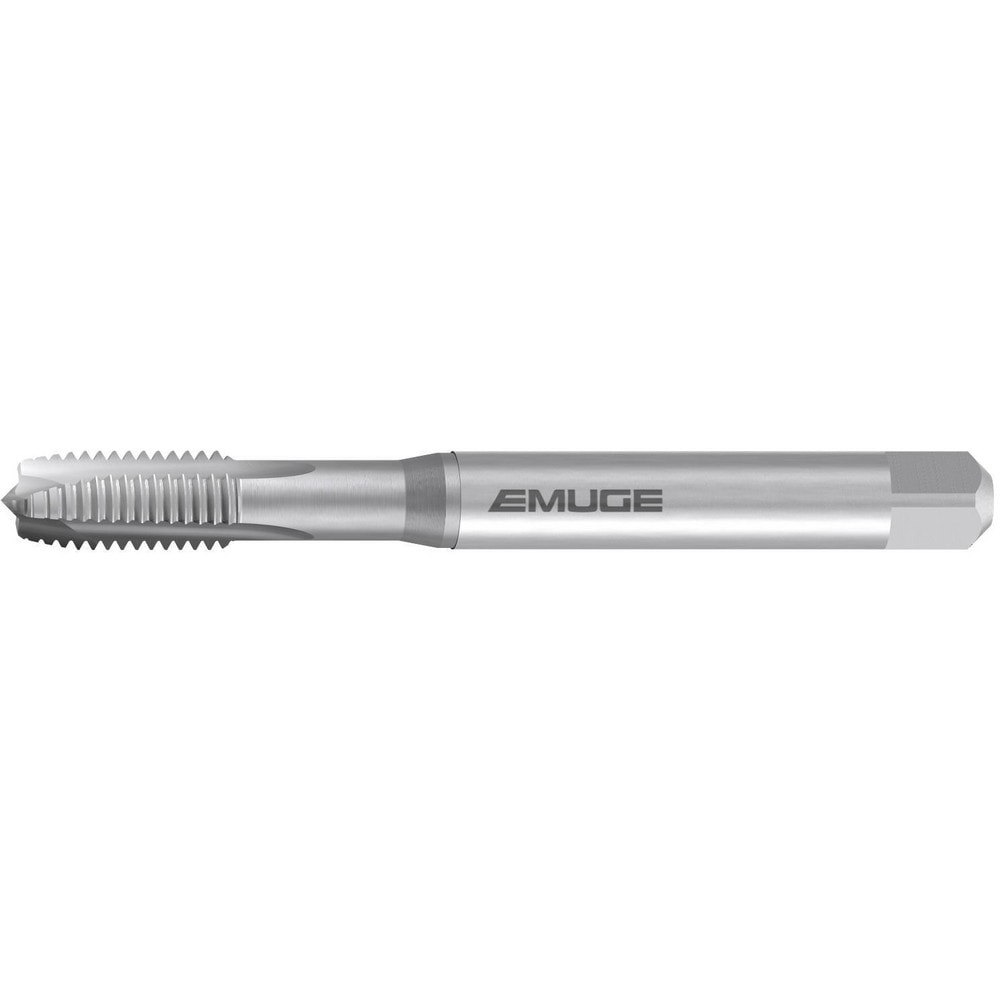 Spiral Point Tap: #8-32 UNC, 3 Flutes, Plug Chamfer, 3BX Class of Fit, High-Speed Steel-E, NT Coated
