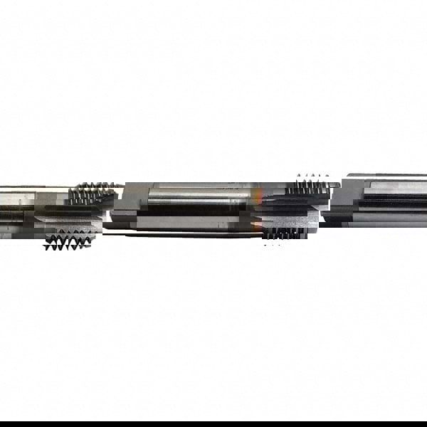 Spiral Point Tap: #6-48, UNS, Plug, 2B, Cobalt, TiCN Finish