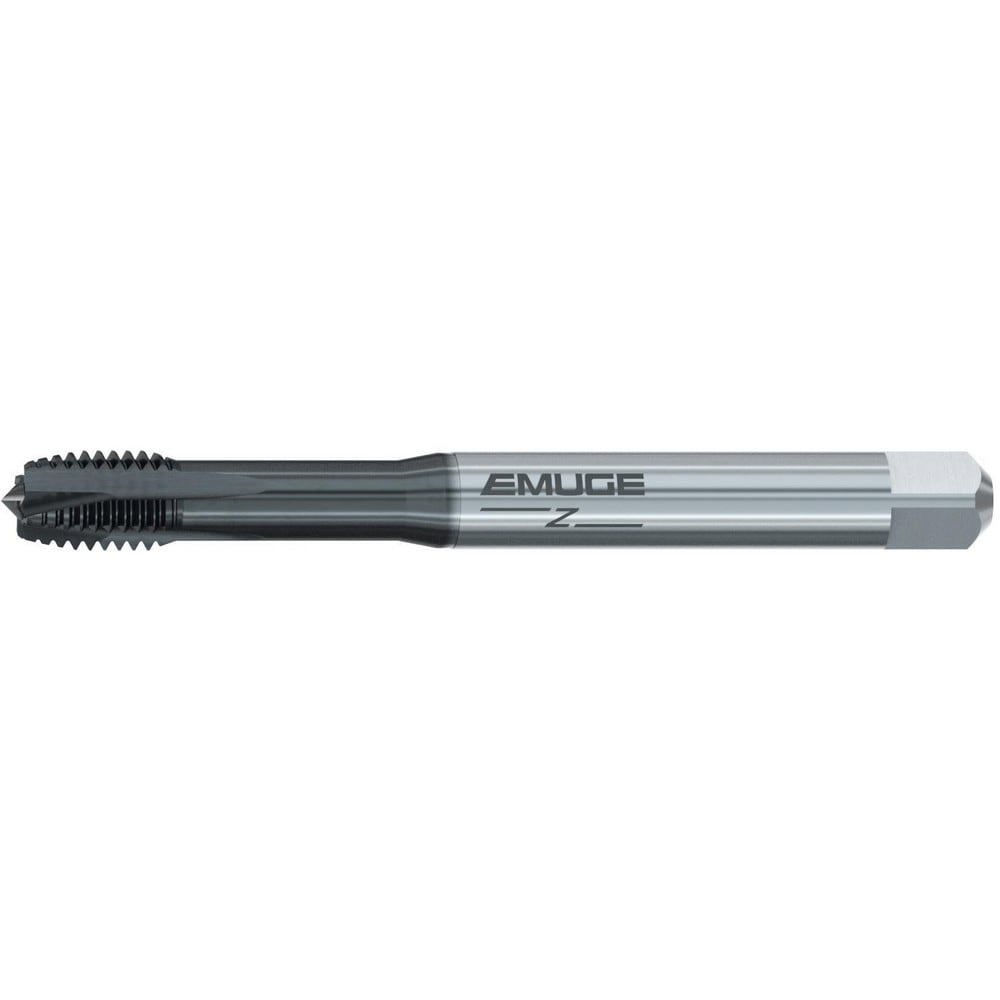 Spiral Point Tap: 1/4-20 UNC, 3 Flutes, Plug Chamfer, 3BX Class of Fit, High-Speed Steel-E-PM, GLT-1 Coated