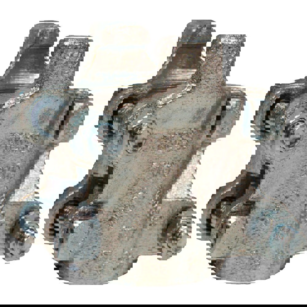 Ground Joint Hose Couplings; Thread Type: Non-Threaded ; Type: 4-Bolt Clamp ; Material: Plated Iron ; Size: 2 in ; Style: 4-Bolt Clamp ; Minimum Hose Outside Diameter (Decimal Inch): 2.5313