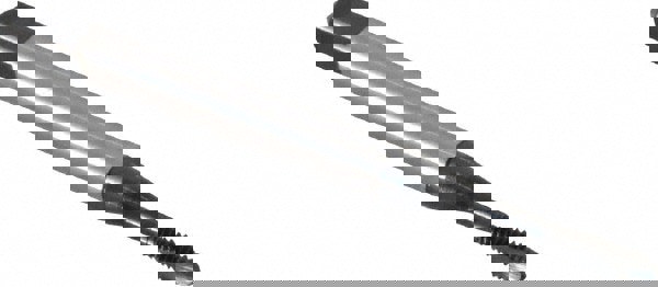 Spiral Flute Tap: #2-56 UNC, 2 Flutes, Plug, 2BX Class of Fit, Cobalt, Nitride Coated