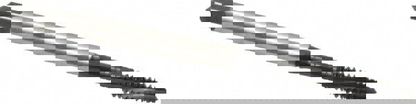 Spiral Flute Tap: #6-32 UNC, 3 Flutes, Plug, 2BX Class of Fit, Cobalt, Nitride Coated