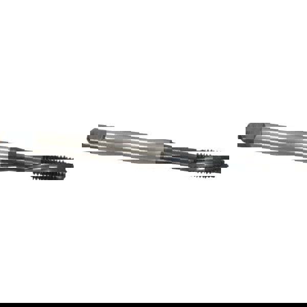 Spiral Flute Tap: 1/4-28 UNF, 3 Flutes, Plug, 2BX Class of Fit, Cobalt, Oxide Coated