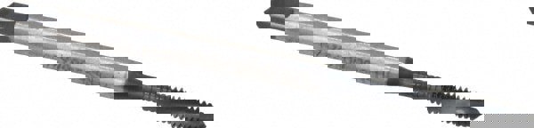 Spiral Flute Tap: #4-40 UNC, 2 Flutes, Plug, 3BX Class of Fit, Cobalt, Nitride Coated