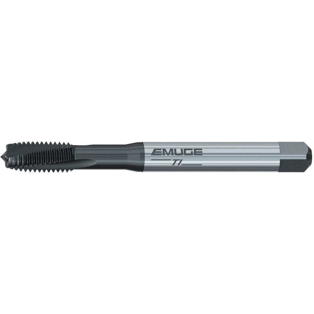 Spiral Flute Tap: #2-64 UNF, 2 Flutes, Plug, 3BX Class of Fit, Cobalt, Nitride Coated