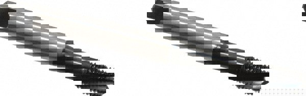 Spiral Flute Tap: 5/16-24 UNF, 3 Flutes, Plug, 3BX Class of Fit, Cobalt, Nitride Coated