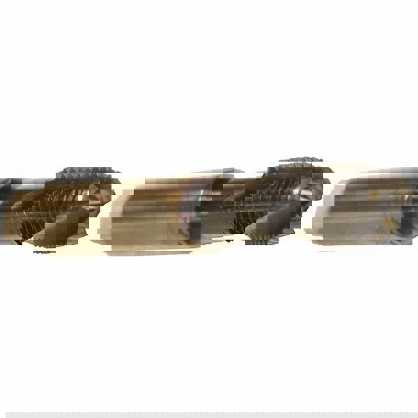 Spiral Flute Tap: 5/16-18 UNC, 3 Flutes, Plug, 3BX Class of Fit, Cobalt, TICN Coated