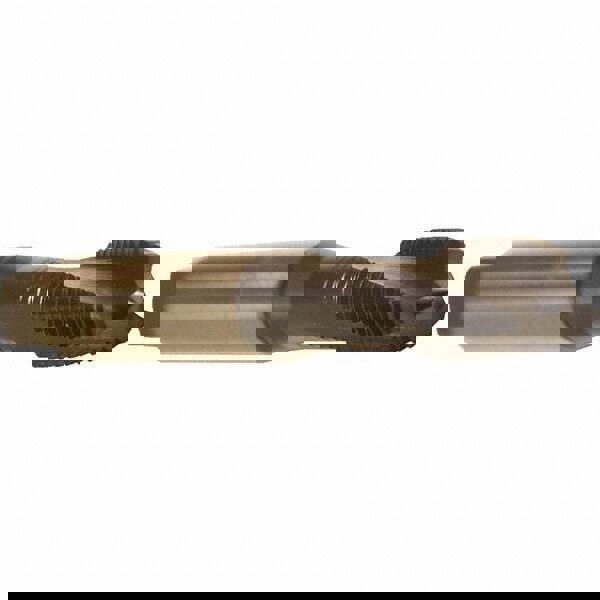 Spiral Flute Tap: #10-32 UNF, 3 Flutes, Modified Bottoming, 3BX Class of Fit, Cobalt, TICN Coated