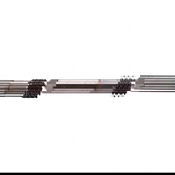 Thread Forming Tap: 3/8-16 UNC, 2B Class of Fit, Modified Bottoming, Powdered Metal High Speed Steel, TICN-67 Coated