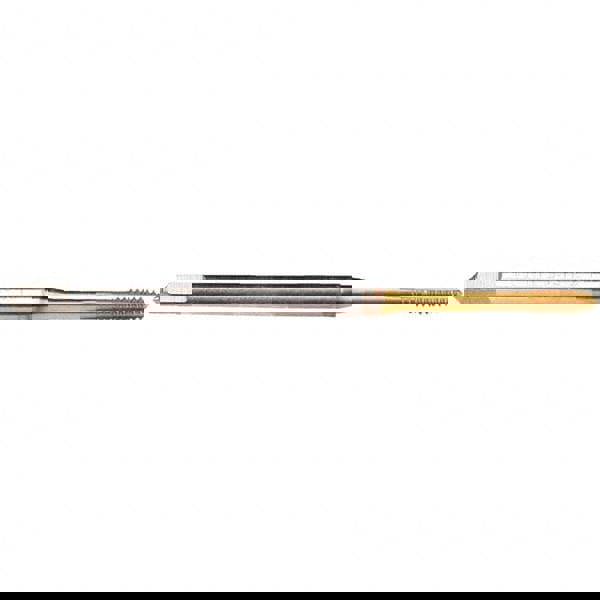 Thread Forming Tap: #6-32 UNC, 2BX Class of Fit, Bottoming, Powdered Metal High Speed Steel, TiN Coated