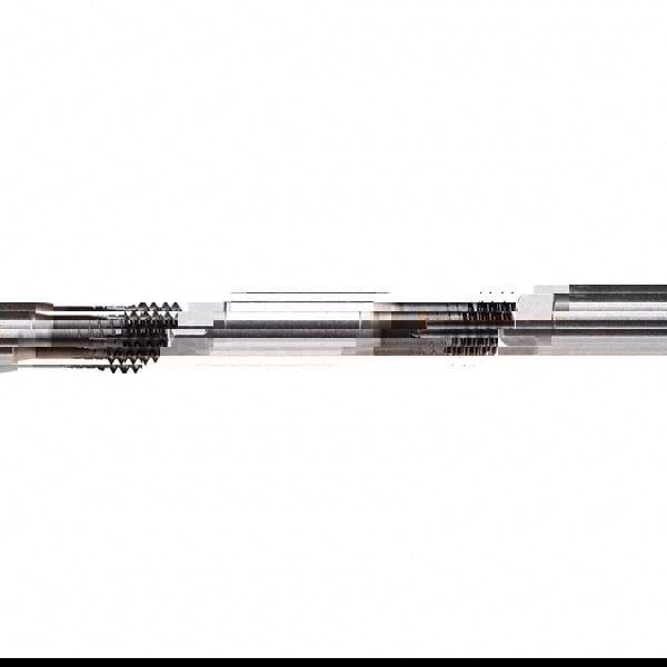 Thread Forming Tap: 1/4-28 UNF, 2BX Class of Fit, Bottoming, Solid Carbide, TiN Coated