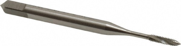 Spiral Flute Tap: #1-64 UNC, 2 Flutes, Modified Bottoming, 2BX Class of Fit, Cobalt, Oxide Coated