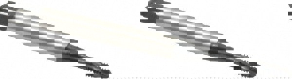 Spiral Flute Tap: #2-56 UNC, 2 Flutes, Modified Bottoming, 2BX Class of Fit, Cobalt, Oxide Coated
