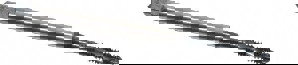 Spiral Flute Tap: #4-40 UNC, 2 Flutes, Modified Bottoming, 2BX Class of Fit, Cobalt, Oxide Coated