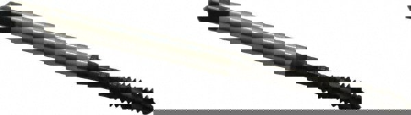 Spiral Flute Tap: #6-32 UNC, 3 Flutes, Modified Bottoming, 2BX Class of Fit, Cobalt, Oxide Coated