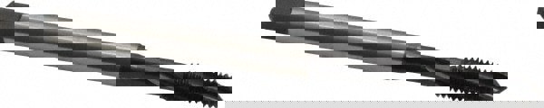 Spiral Flute Tap: #10-32 UNF, 3 Flutes, Modified Bottoming, 2BX Class of Fit, Cobalt, Oxide Coated
