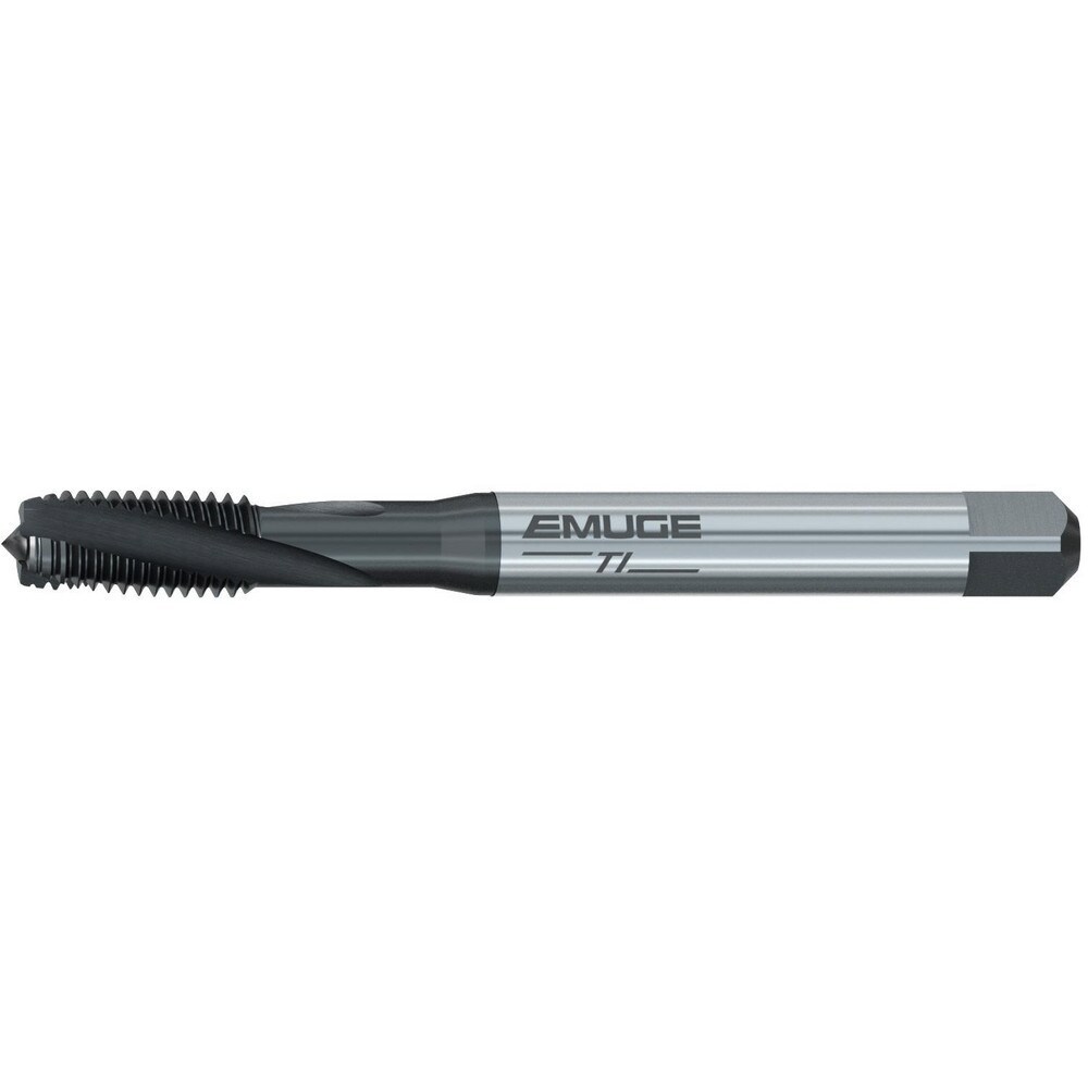 Spiral Flute Tap: #5-44 UNF, 2 Flutes, Modified Bottoming, 3BX Class of Fit, Cobalt, Oxide Coated