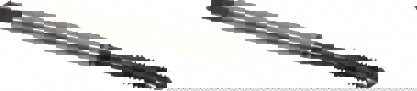 Spiral Flute Tap: #6-40 UNF, 3 Flutes, Modified Bottoming, 3BX Class of Fit, Cobalt, Oxide Coated