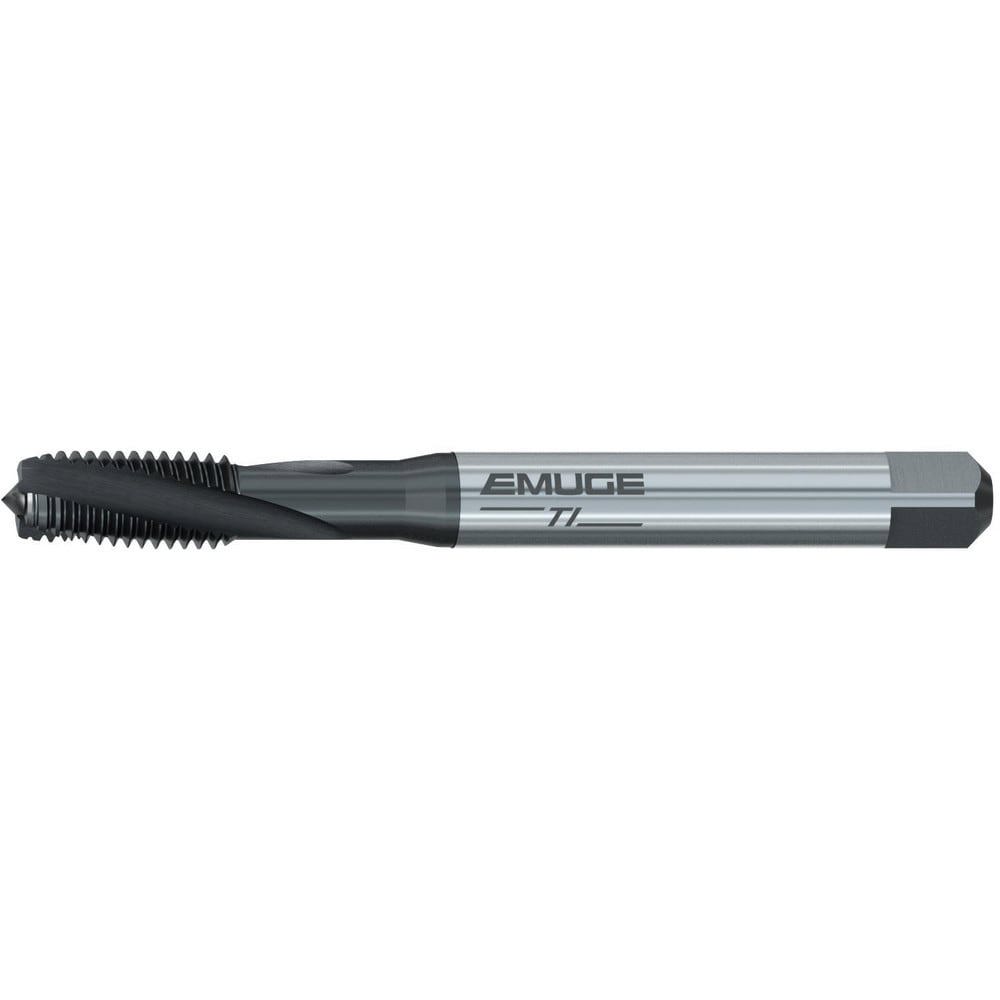 Spiral Flute Tap: #12-28 UNF, 3 Flutes, Modified Bottoming, 3BX Class of Fit, Cobalt, Oxide Coated