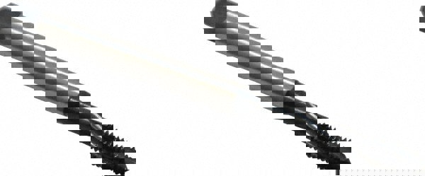 #6-32 UNC, 3 Flute, 15&deg; Helix, Modified Bottoming Chamfer, Nitride/Oxide Finish, Cobalt Spiral Flute STI Tap