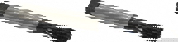 1/4-28 UNF, 3 Flute, 15° Helix, Modified Bottoming Chamfer, Nitride/Oxide Finish, Cobalt Spiral Flute STI Tap