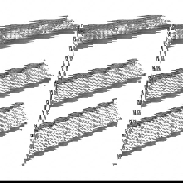 Bulk Storage Rack: 4,150 lb per Shelf, 3 Shelves