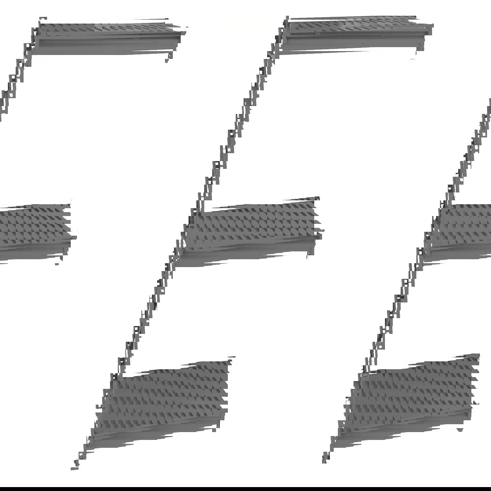 Bulk Storage Rack: 4,150 lb per Shelf, 3 Shelves
