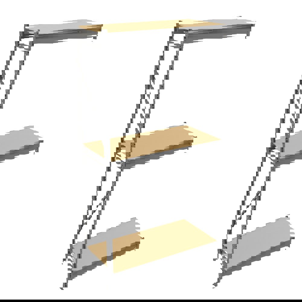 Bulk Storage Rack: 4,150 lb per Shelf, 3 Shelves