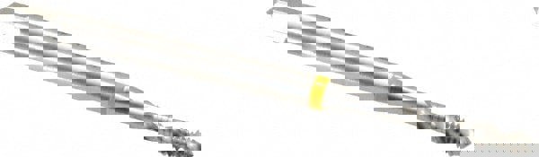 Spiral Flute Tap: #4-40 UNC, 2 Flutes, Modified Bottoming, 2B Class of Fit, Cobalt, Bright/Uncoated