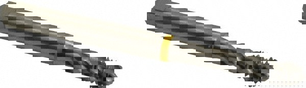 Spiral Flute Tap: 5/16-18 UNC, 3 Flutes, Modified Bottoming, 2B Class of Fit, Cobalt, Bright/Uncoated