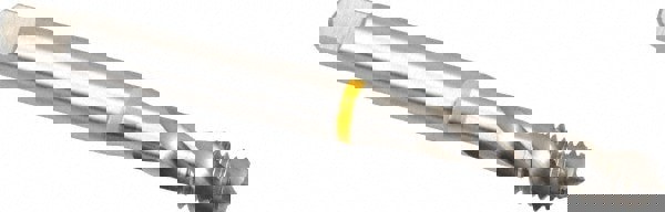 Spiral Flute Tap: 3/8-16 UNC, 3 Flutes, Modified Bottoming, 2B Class of Fit, Cobalt, Bright/Uncoated