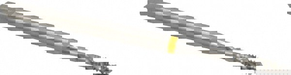 Spiral Flute Tap: #4-40, UNC, 2 Flute, Modified Bottoming Chamfer, 3B Class of Fit, Cobalt, Straw Finish