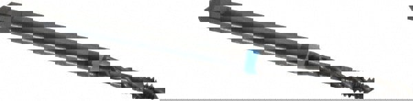 Spiral Flute Tap: #4-40 UNC, 2 Flutes, Modified Bottoming, 2B Class of Fit, Cobalt, Oxide Coated