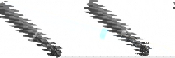 Spiral Flute Tap: #8-32 UNC, 3 Flutes, Modified Bottoming, 3B Class of Fit, Cobalt, Oxide Coated