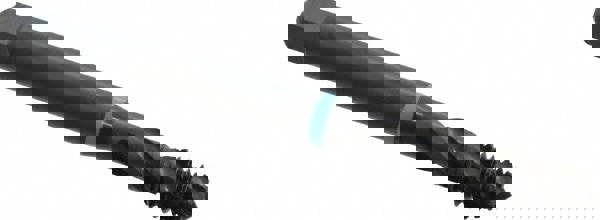 Spiral Flute Tap: 5/16-18 UNC, 3 Flutes, Modified Bottoming, 3B Class of Fit, Cobalt, Oxide Coated