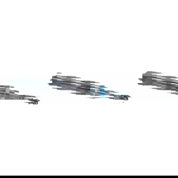 Spiral Flute Tap: #1-72 UNF, 2 Flutes, Modified Bottoming, 3B Class of Fit, Cobalt, Oxide Coated