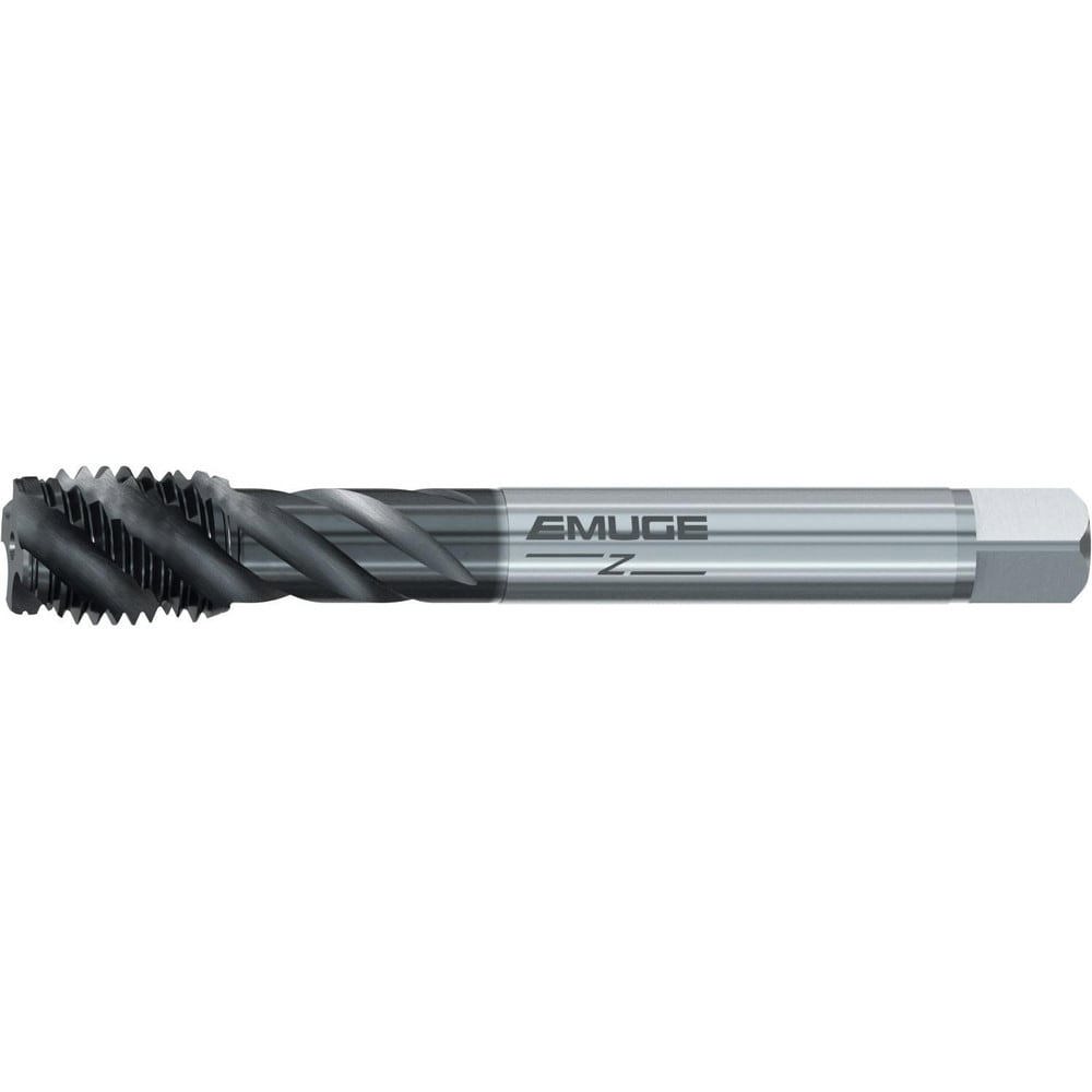 Spiral Flute Taps; Thread Size (Inch): #6-32 ; Thread Standard: UNC ; Chamfer: Plug ; Material: Cobalt ; Thread Limit: H4 ; Coating/Finish: GLT-1